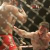 Amir Sadollah, right, punches at Phil Baroni during UFC 106 Saturday, November 21, 2009 at the Manda